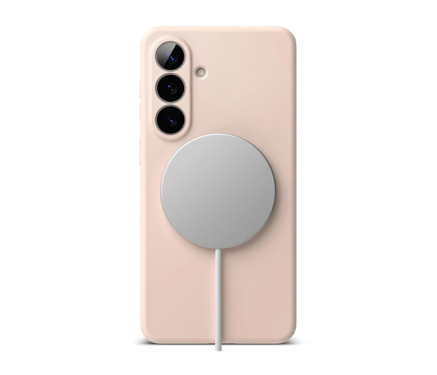 Ringke Silicone Magnetic Magsafe Galaxy S26+ Plus Pink Sand - 1500218 - zdjęcie 4